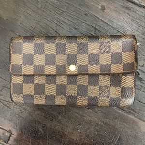 Louis Vuitton Portefeuille Sarah Monogram Long W